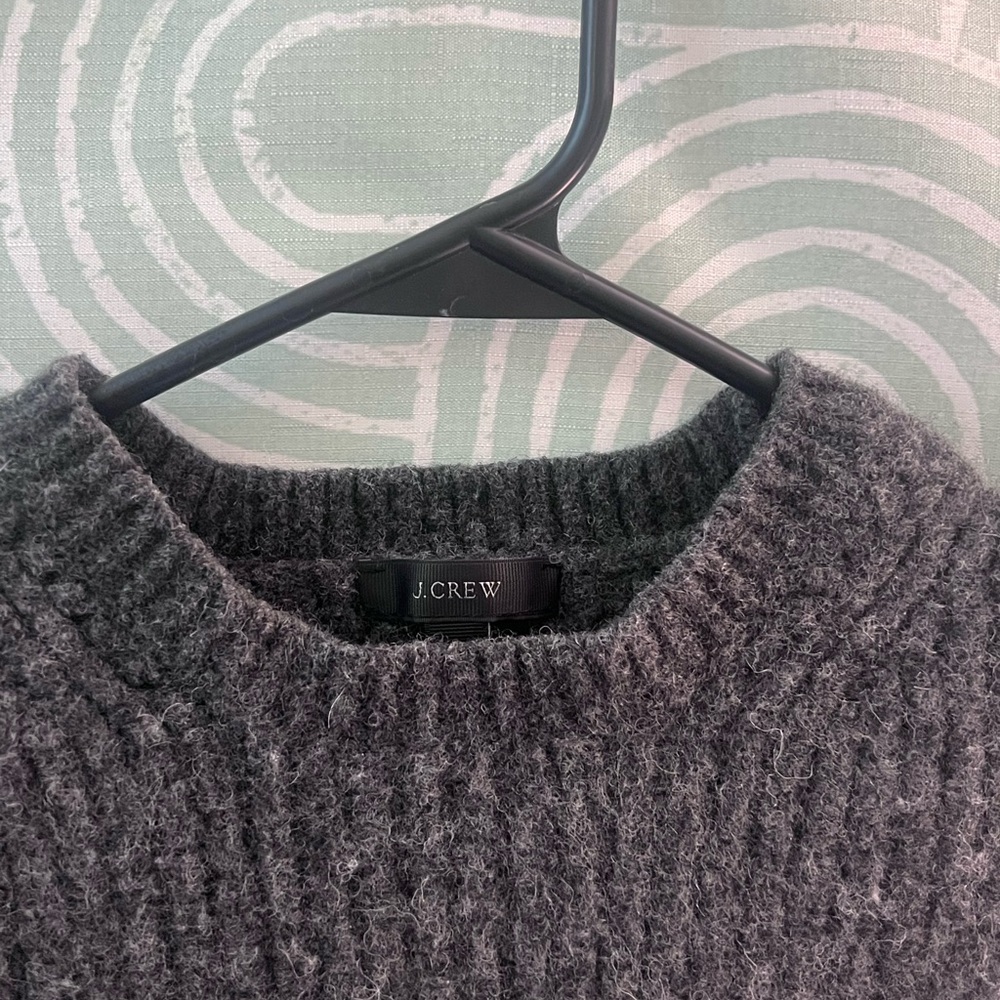 J.Crew 100% Wool Ribbed Sweater – Kids - Picture 2 of 5
